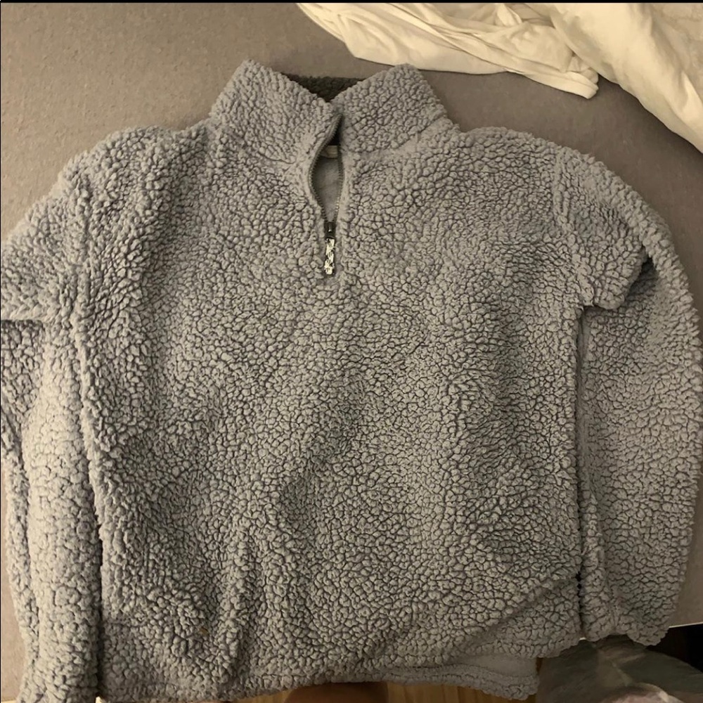 sherpa quarter zip